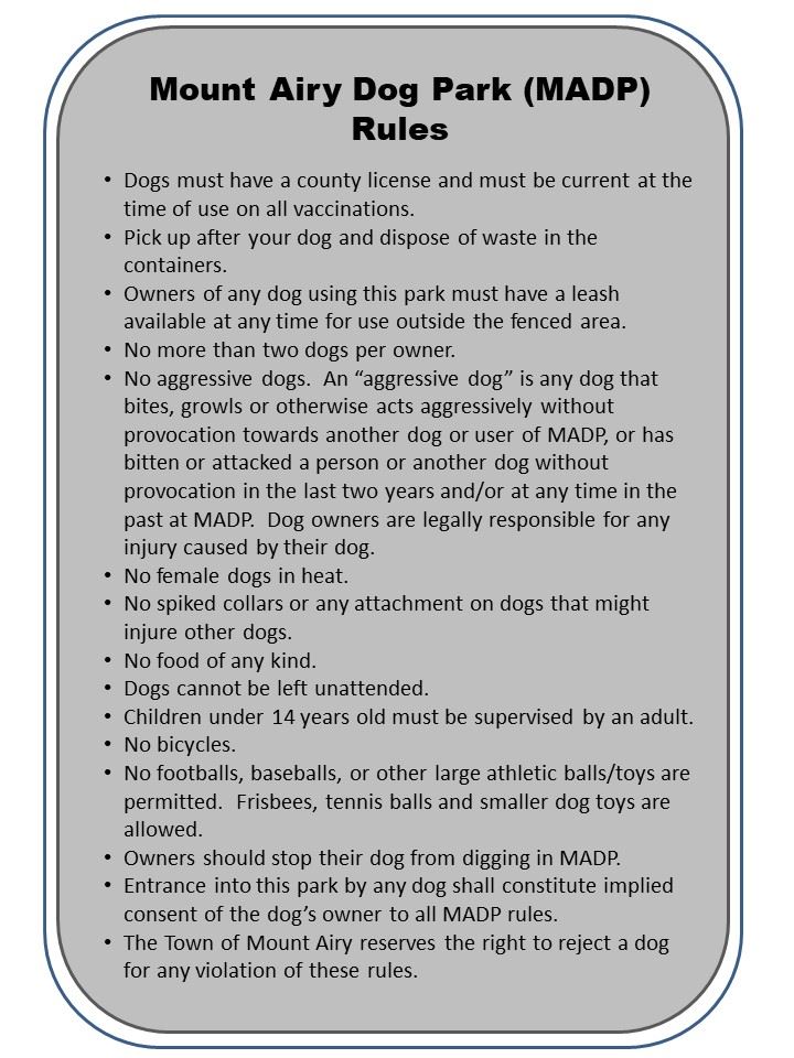 Dog Park Sign-Updated