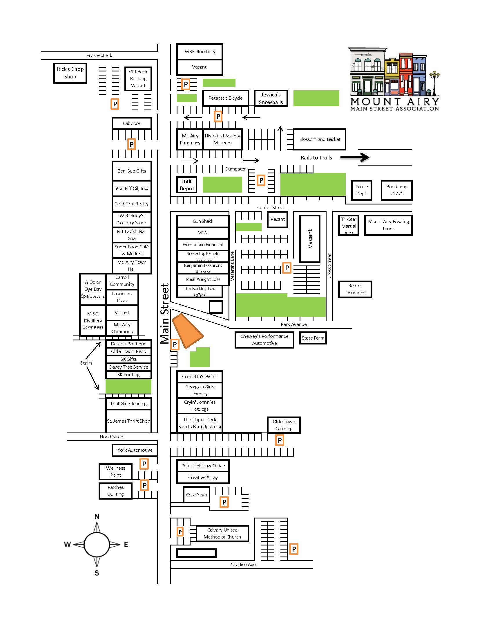 Downtown Map