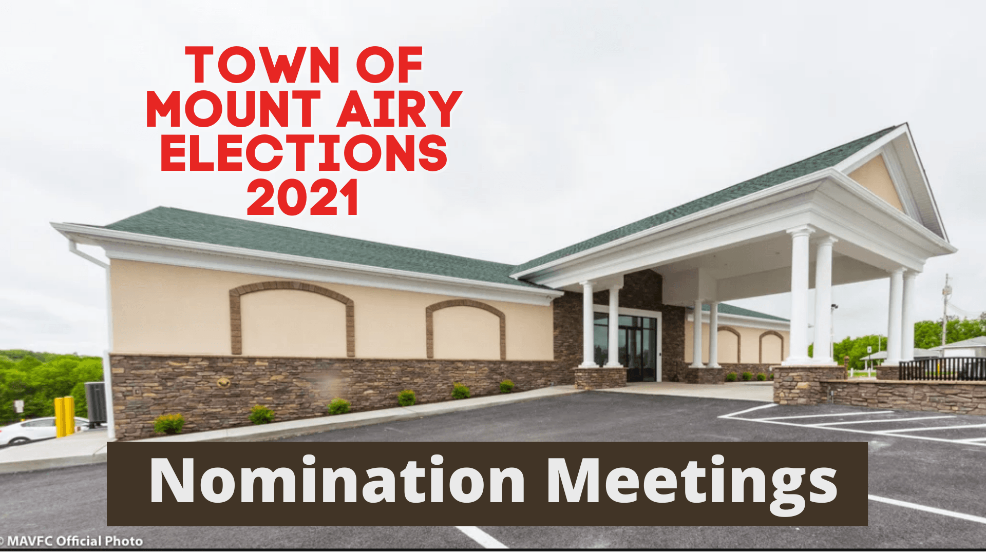 Town of mount Airy elections 2021