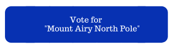 Mount Airy North Pole  button