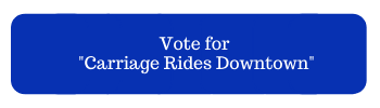 Carriage Rides Downtown button