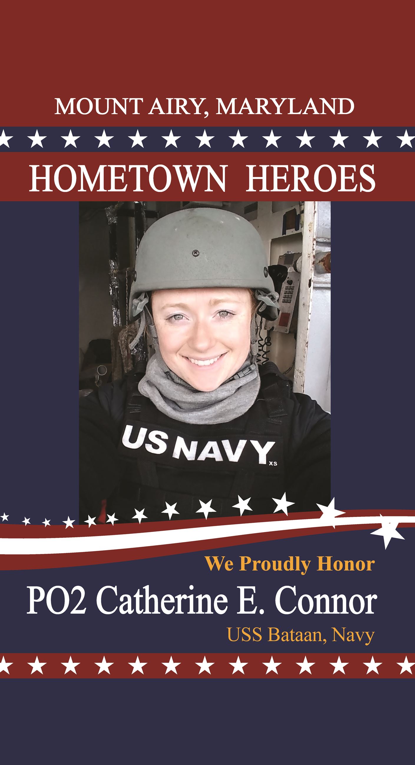 CatherineEConnor_MtAiryHeroes-Flag-24x44-Proof002