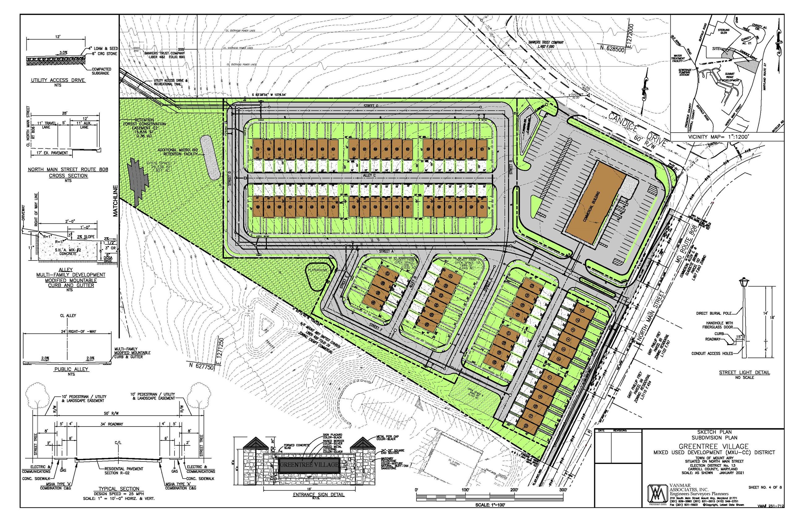 Concept Plan 1 - Greentree Village