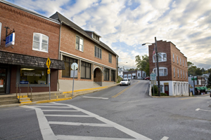 New Intersection in Mount Airy