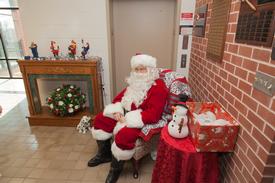 Santa Open House Photo